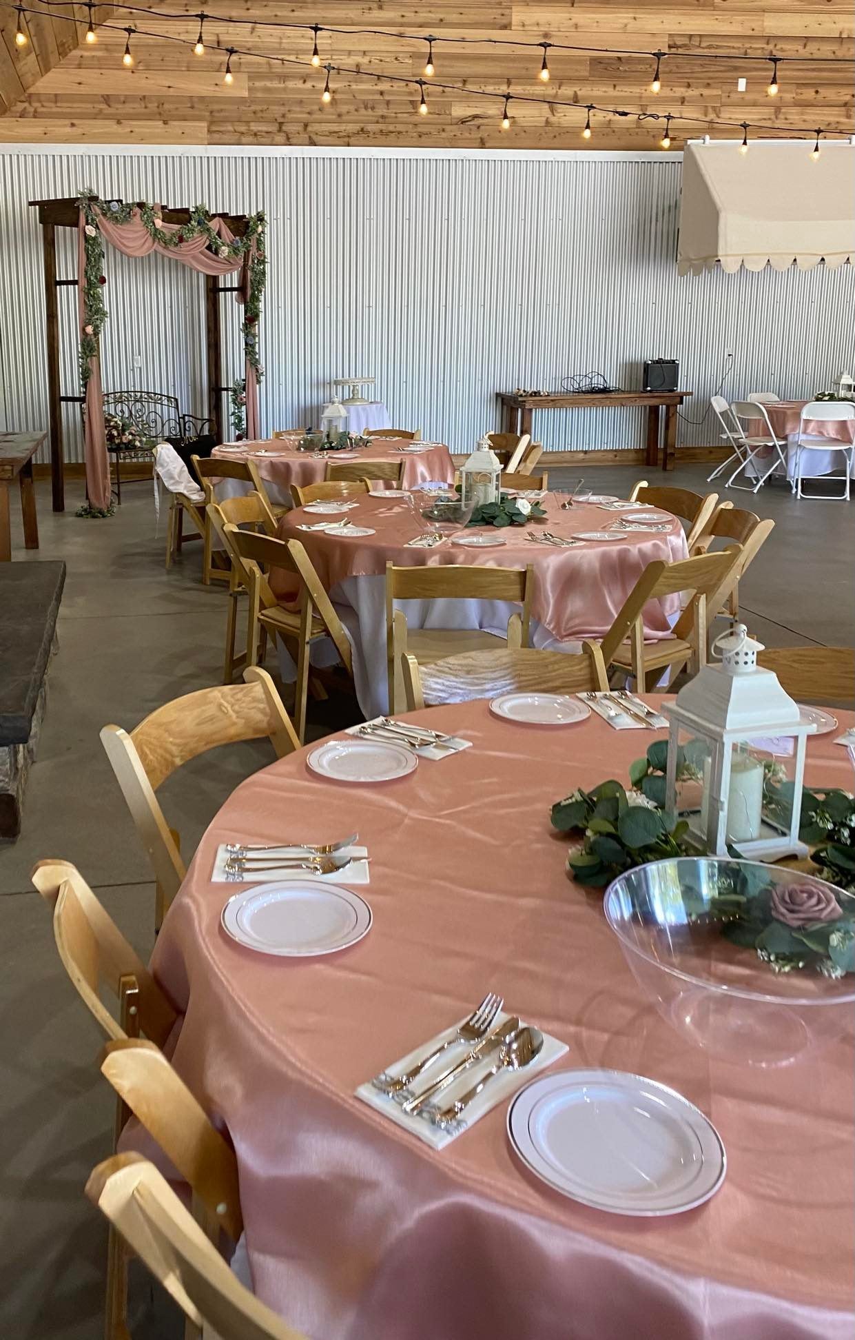 Dusty Rose Table Topper