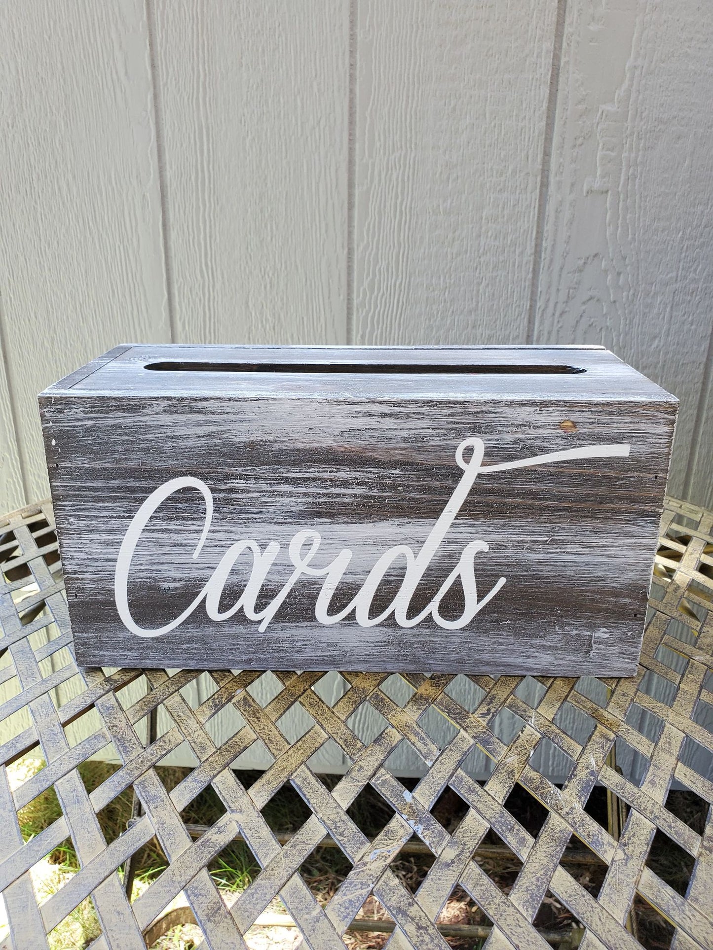 Gray Card Box