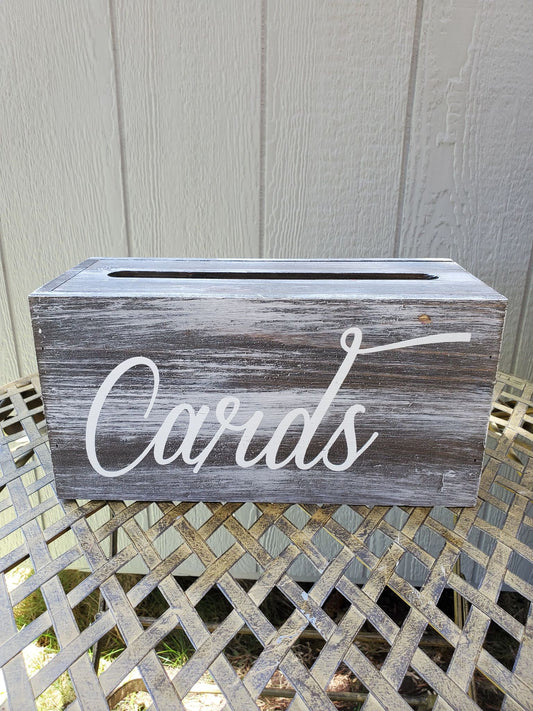 Gray Card Box