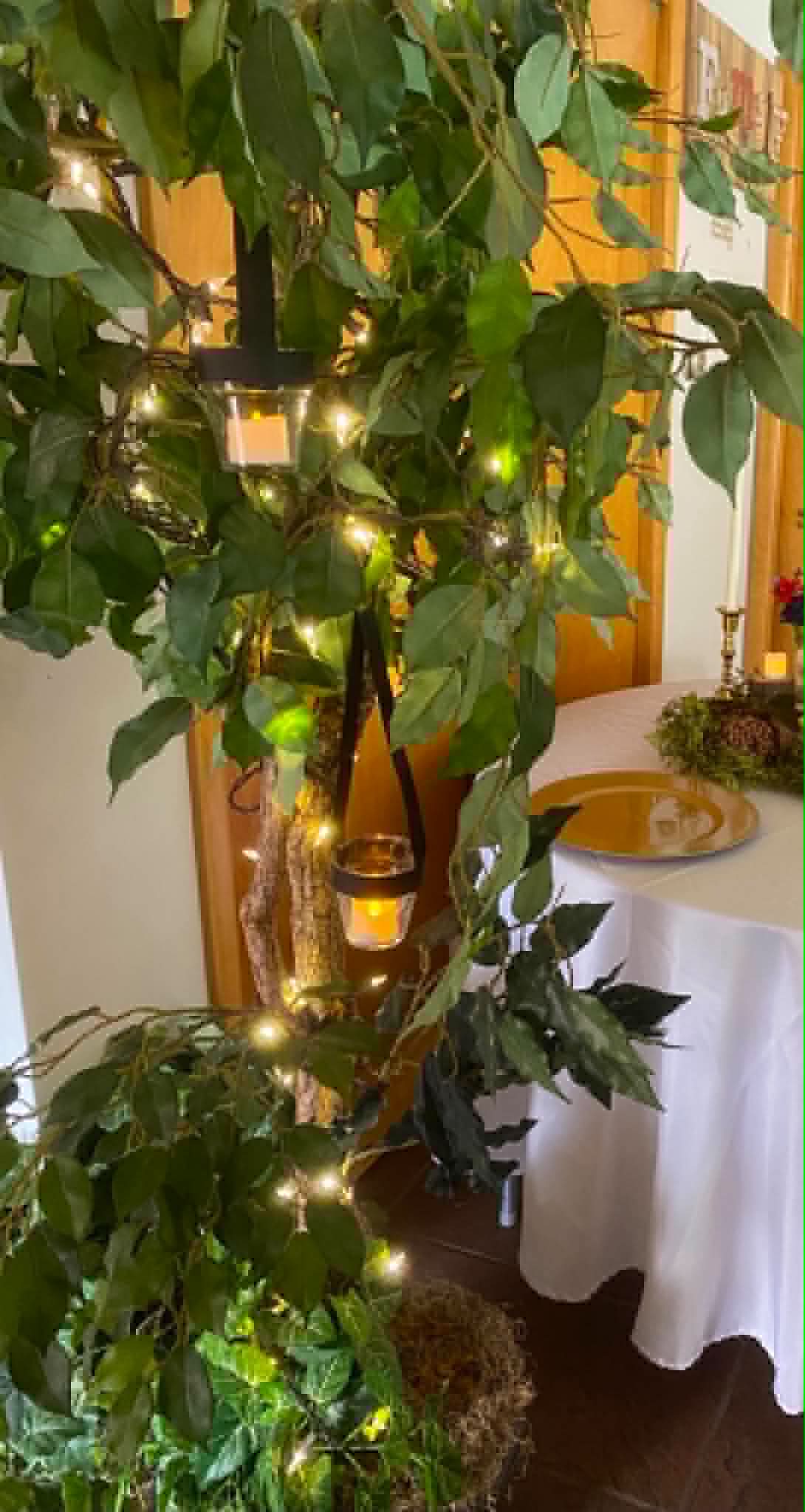 Hanging Glass Candle Votive
