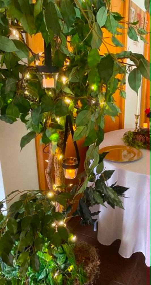 Hanging Glass Candle Votive