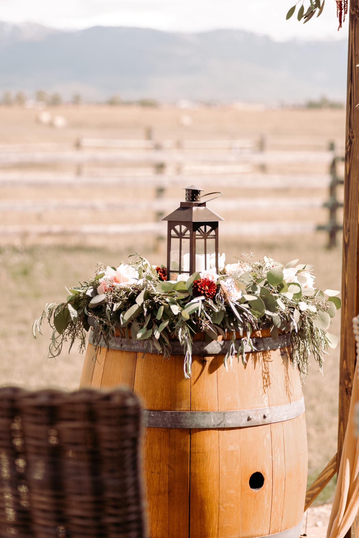 Brown Hexagon Lantern