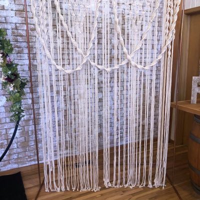 Copper Macrame Arch