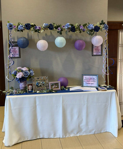 Gold Over-the-Table Rod Stand