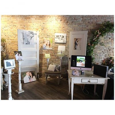 Shabby Chic Tall Pedestals