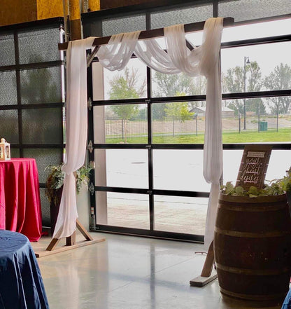 Wooden Wedding Arch
