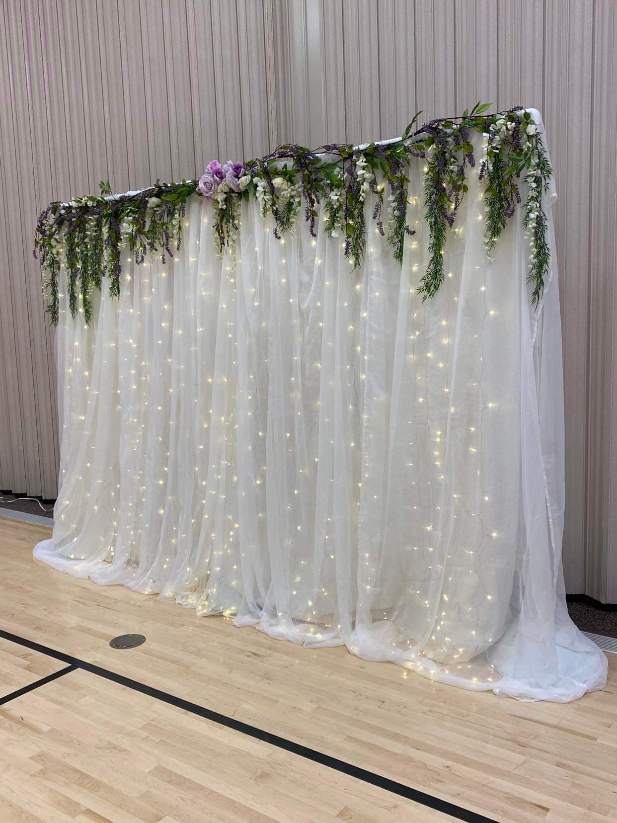 Wisteria Wedding Backdrop