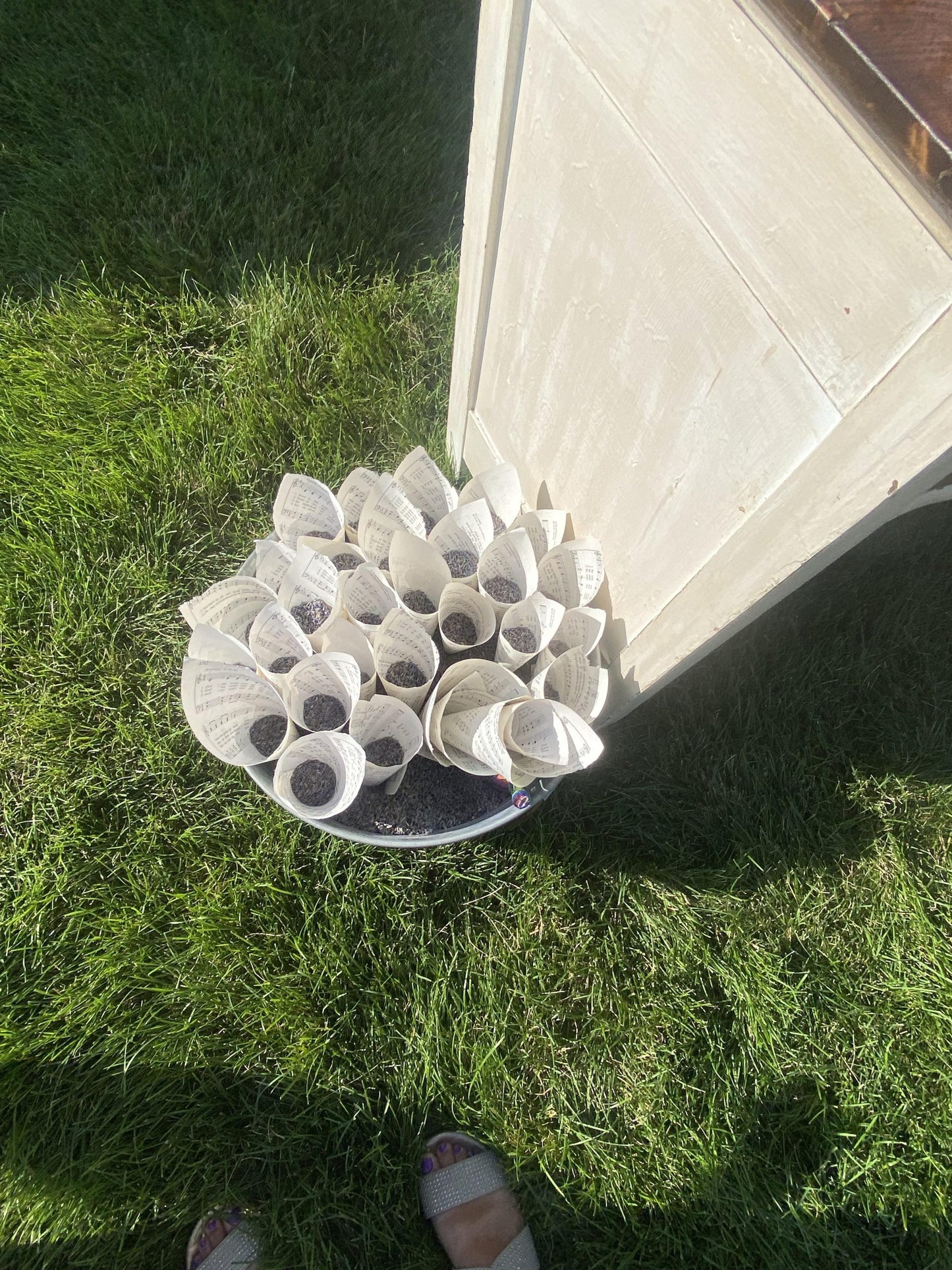 Medium Round Galvanized Tub