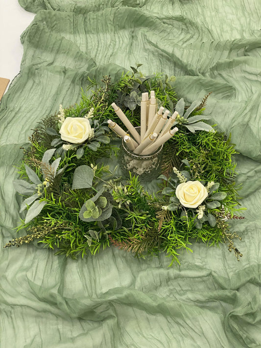 Twinkling Greenery Ring