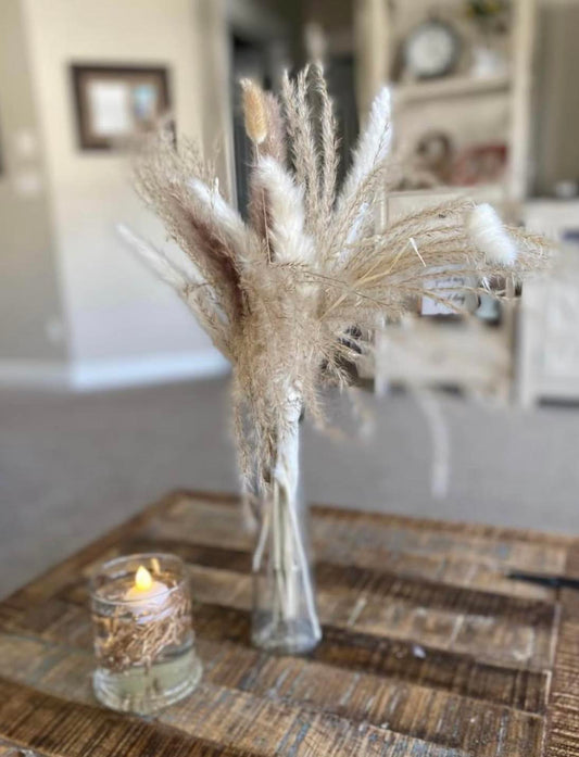 Pampas Grass Vases
