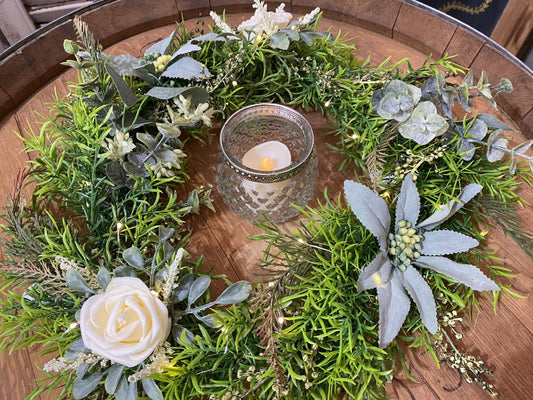 Twinkling Greenery Ring