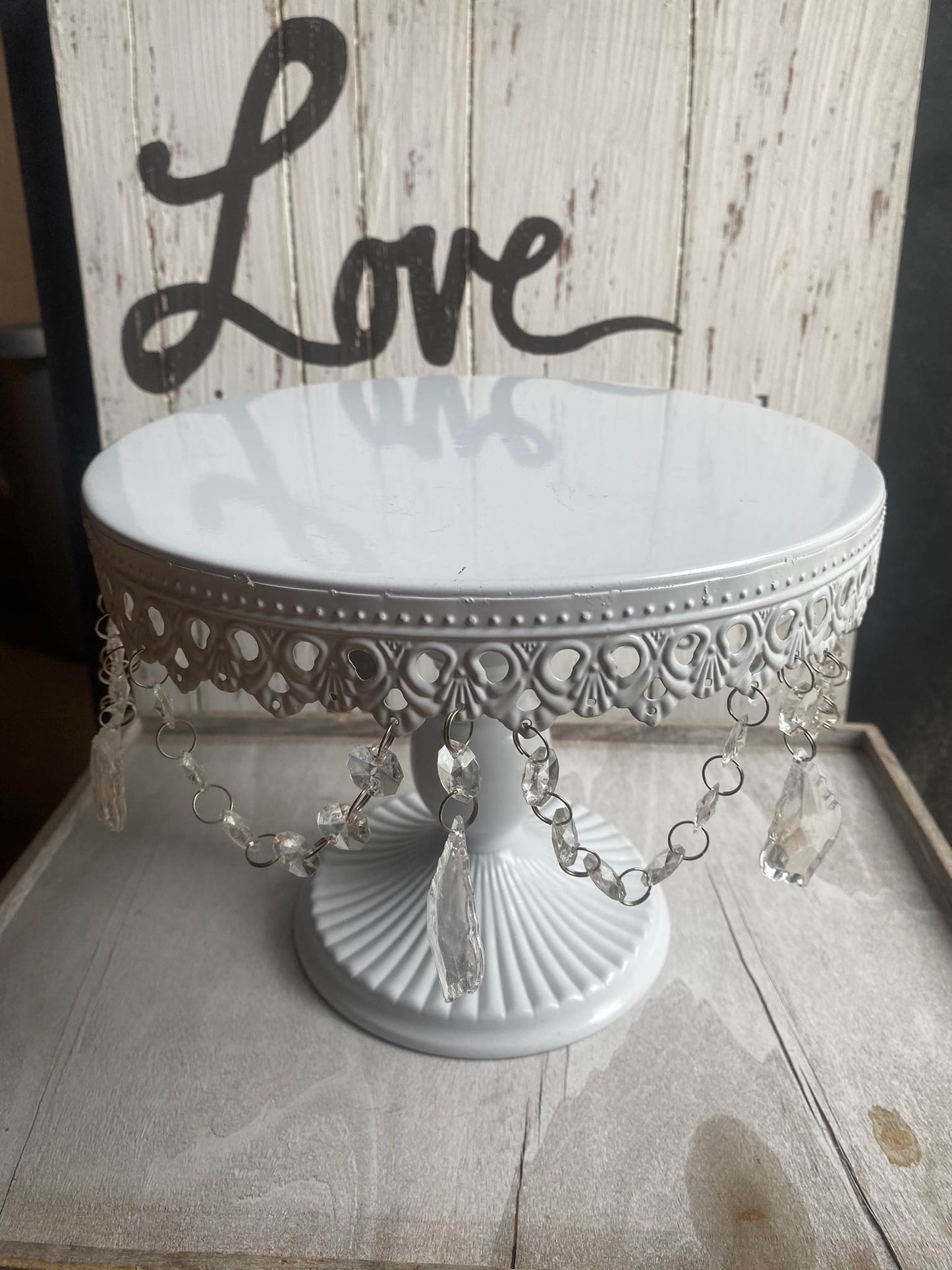 White Cake Stand