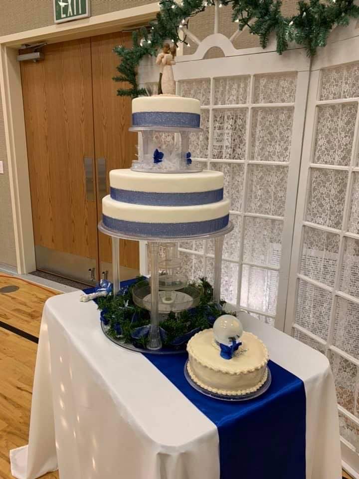 White French Door Backdrop