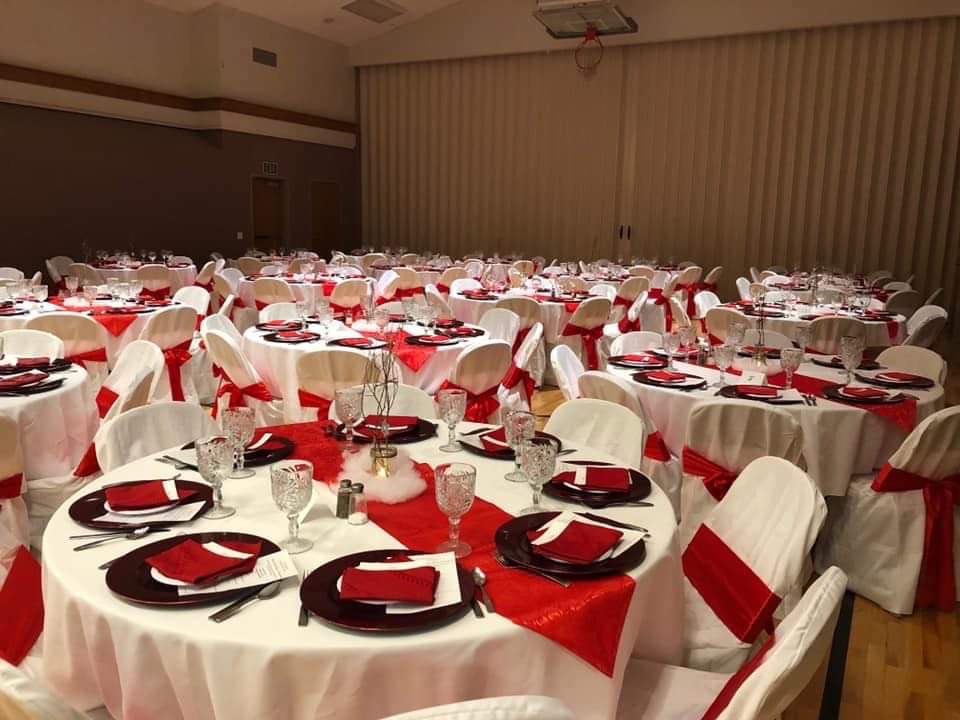 Round White Table Linen