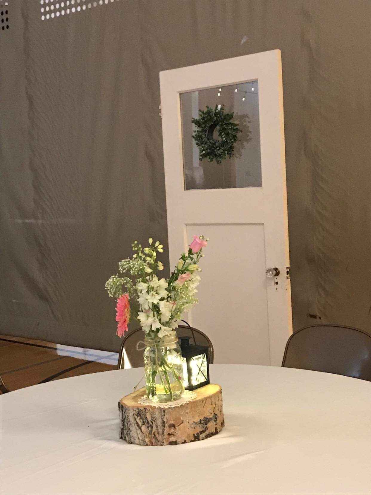 Rustic Cream Window Door