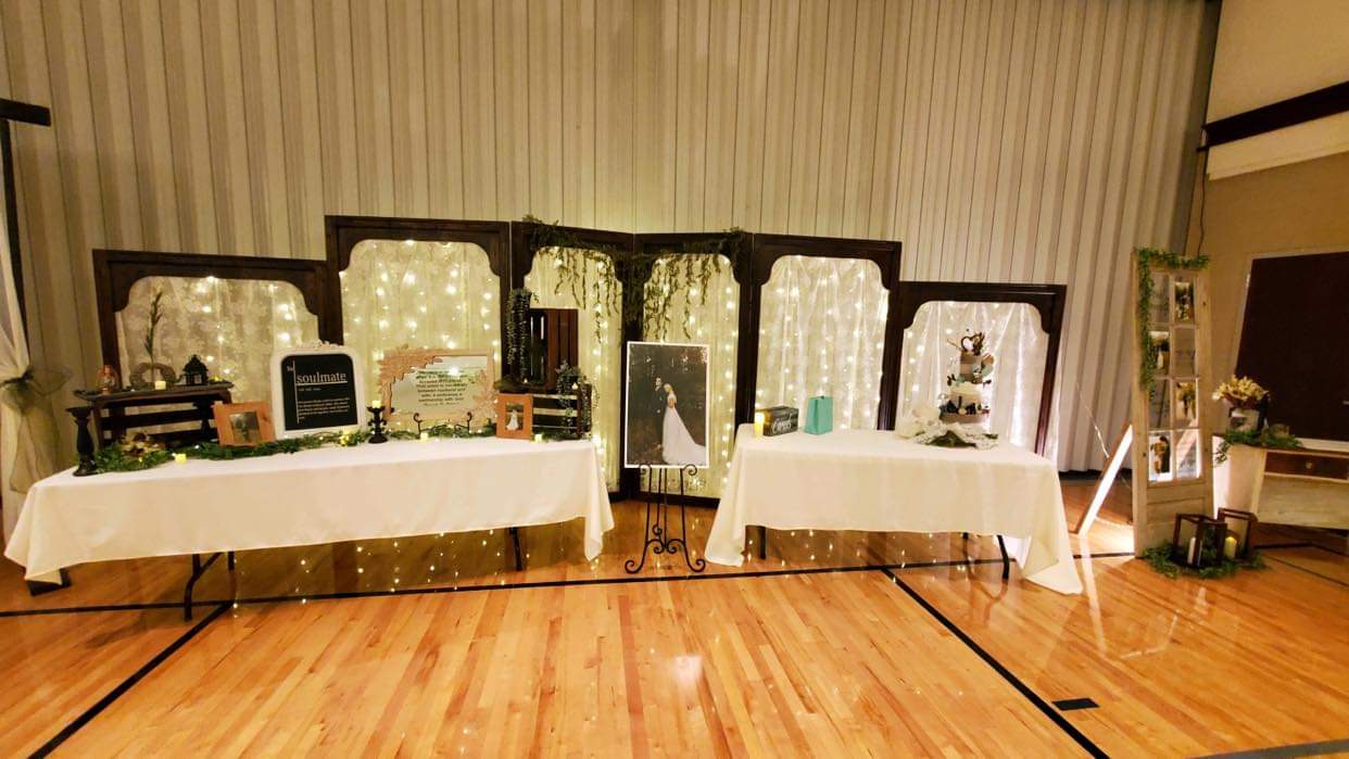 Wood and Lace Backdrop