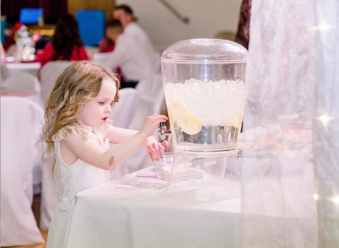 Clear Beverage Dispenser