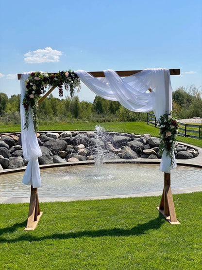 Wooden Wedding Arch