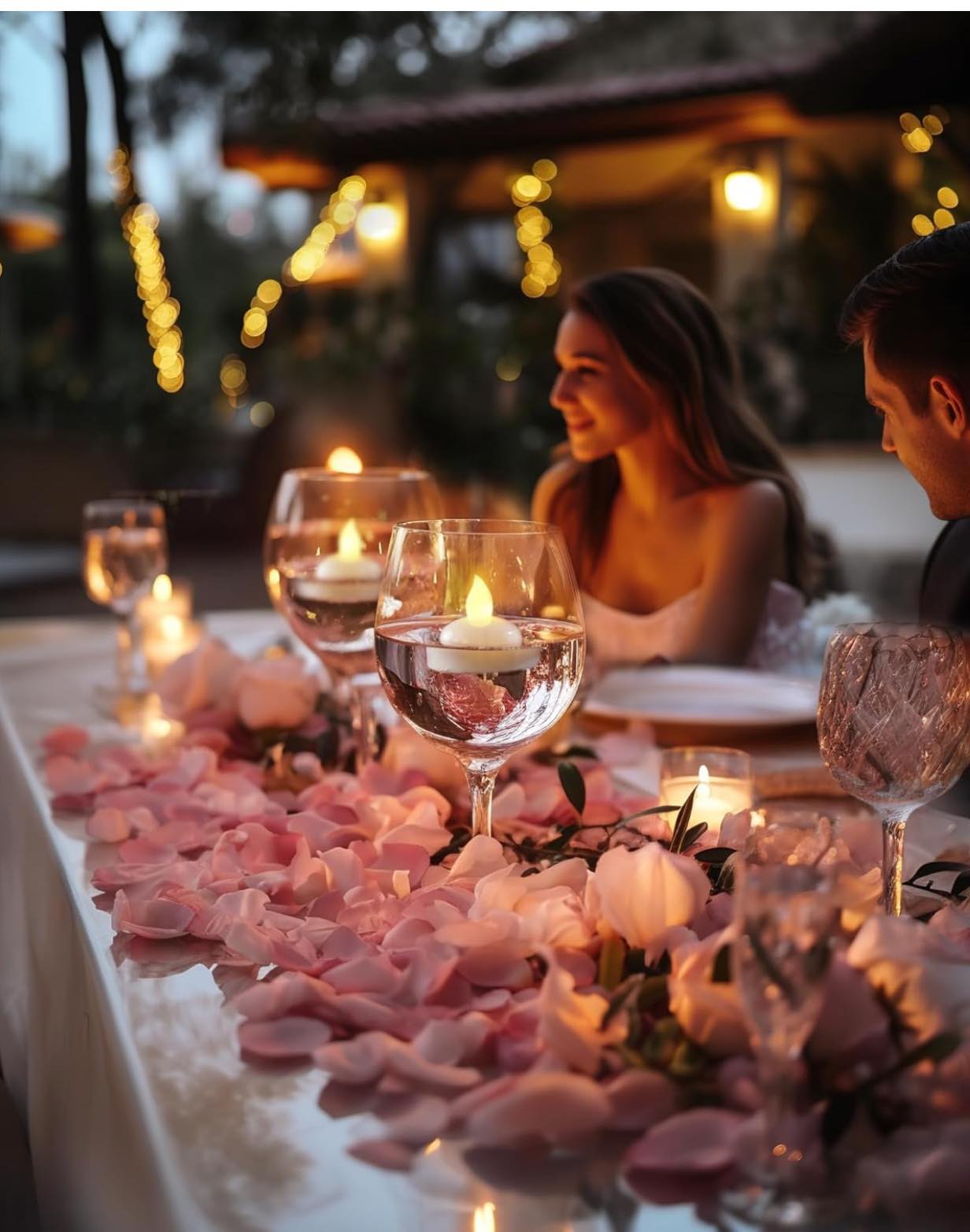 Floating LED candles
