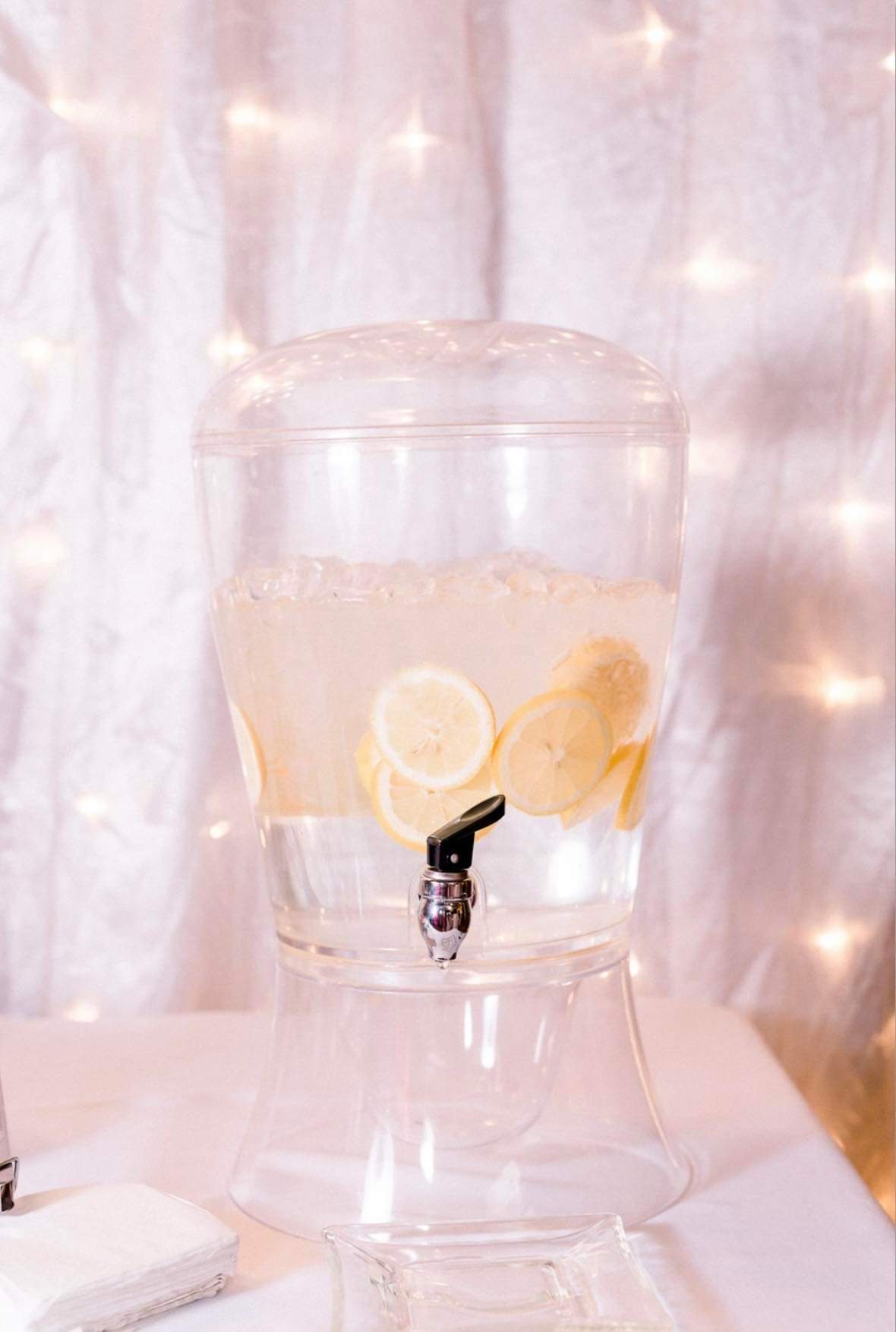 Clear Beverage Dispenser