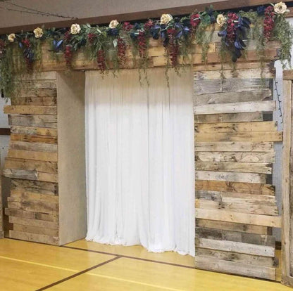Rustic Barn Wood Arch