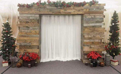 Rustic Barn Wood Arch