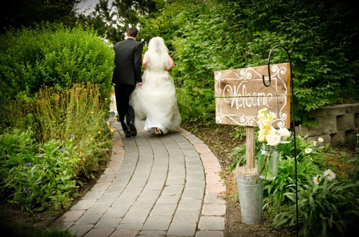 Shabby Chic Welcome Sign