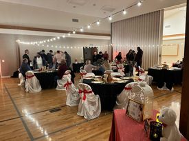 Satin White Chair Cover