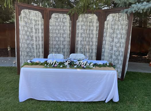 Rose Gold Sequin Table Runner