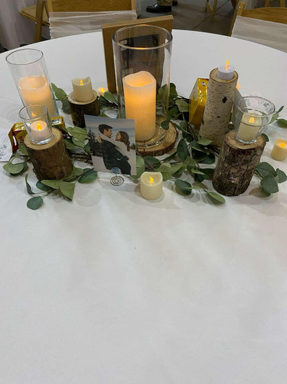 Small Wood Stump Set