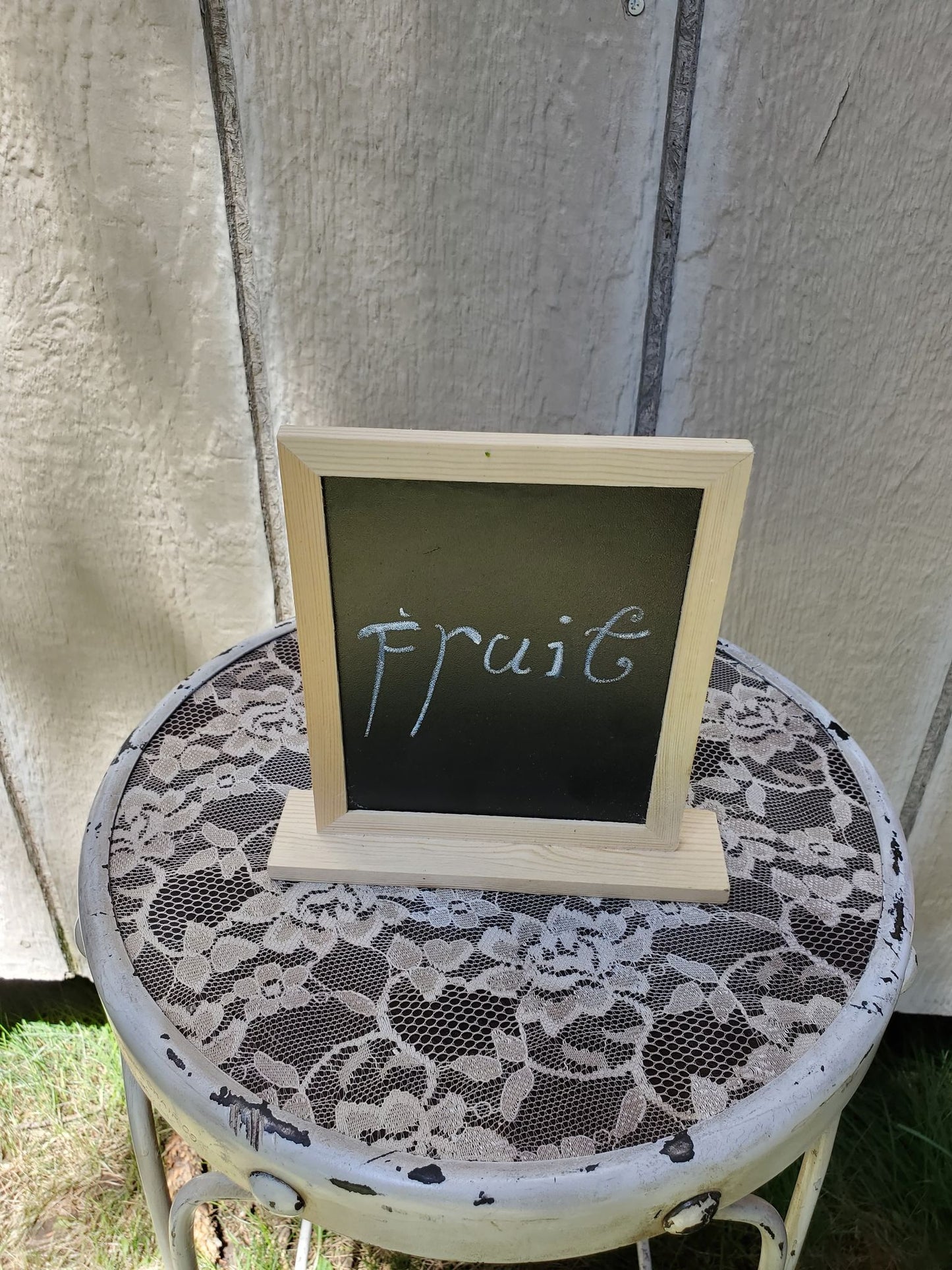 Table Chalk board sign