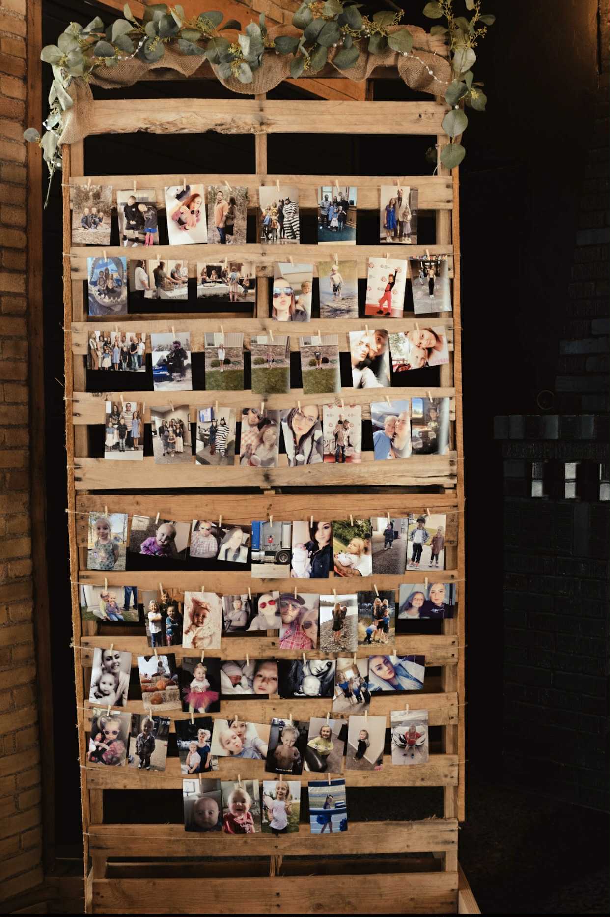 Tall Pallet Display Board