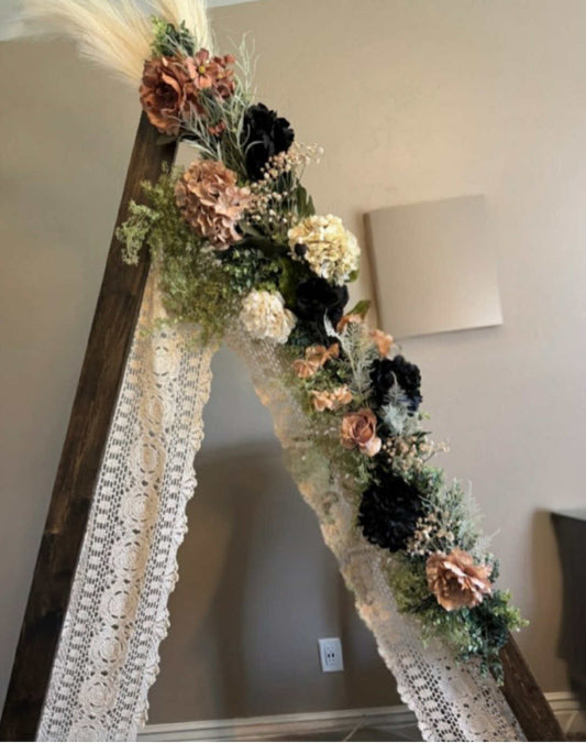 Triangle Arch with Decorations