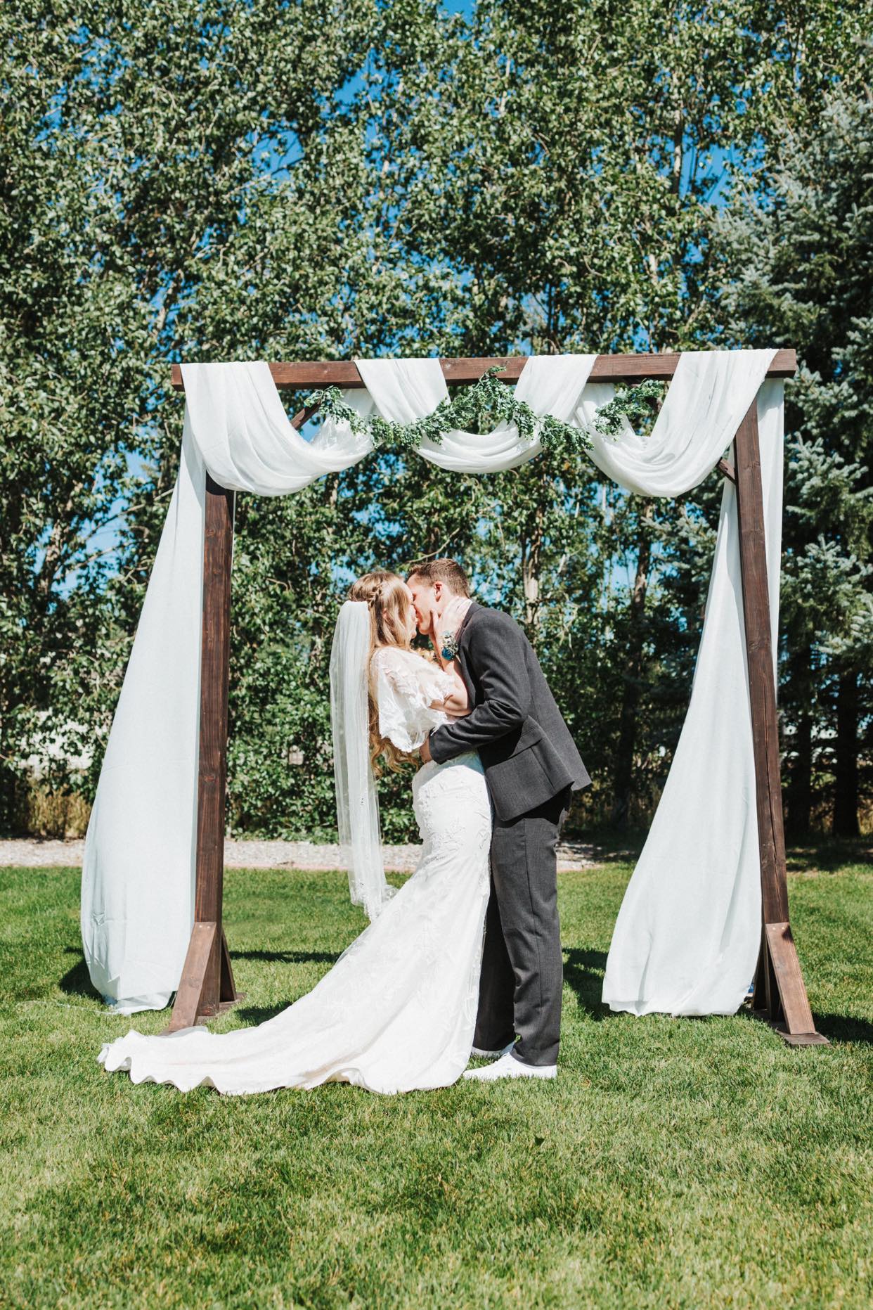 Wooden Wedding Arch