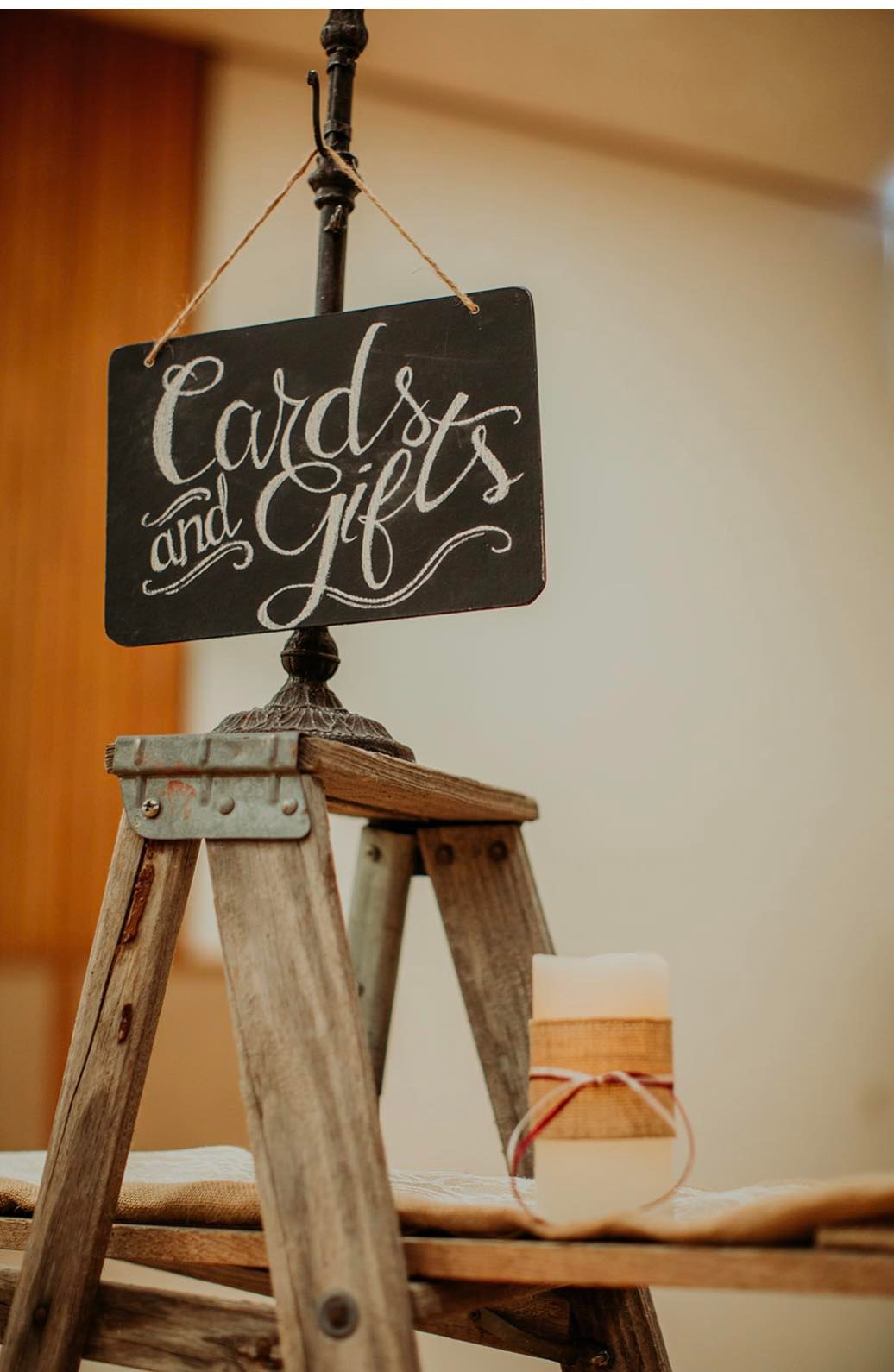 Small Hanging Chalkboard Set - Rigby Wedding Rentals