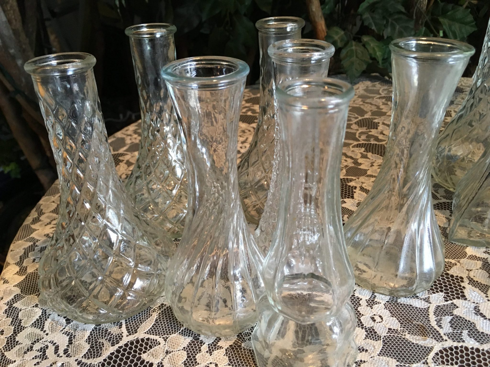 Variety Single Stem Vases Rigby Wedding Rentals