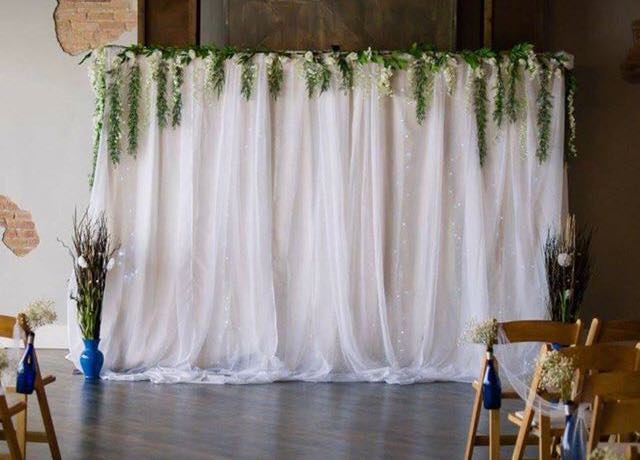 Wisteria Wedding Backdrop Rigby Als