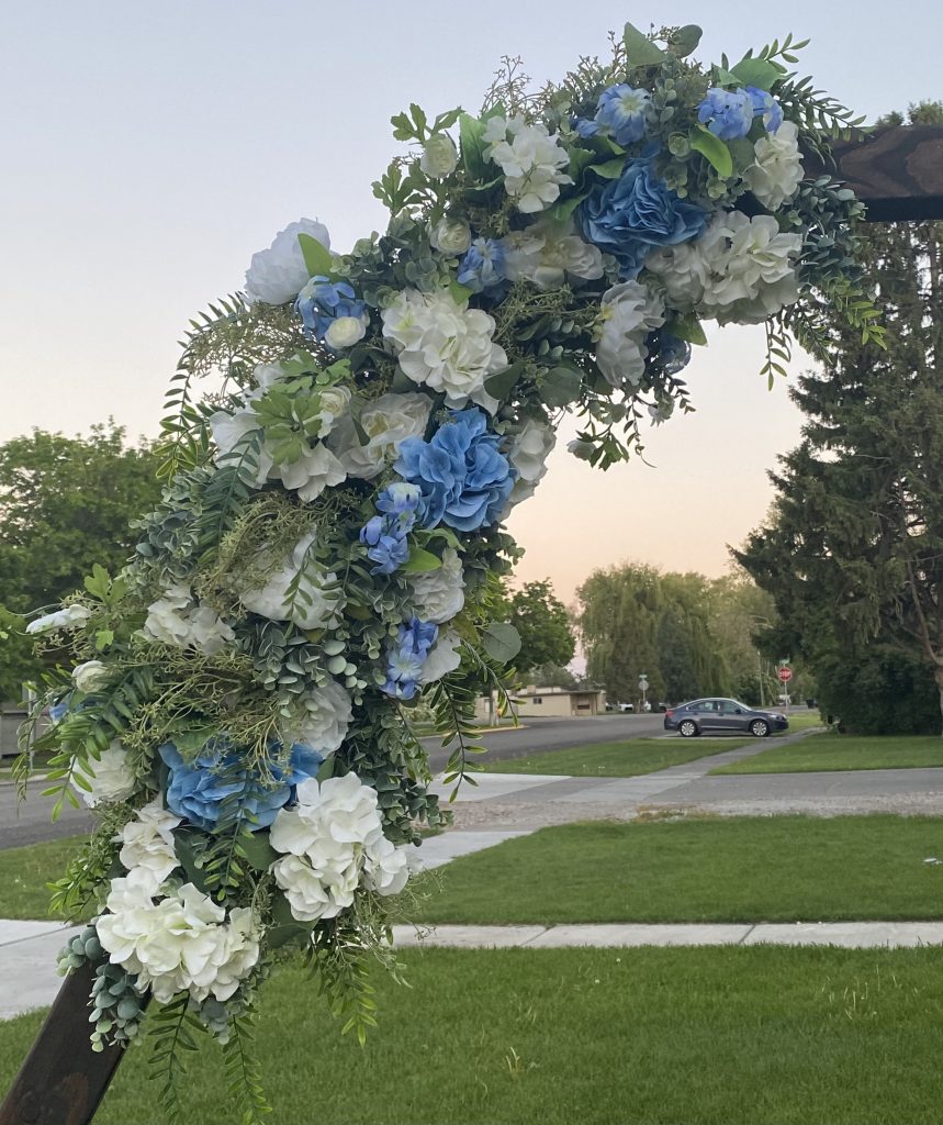 Wedding Arch Swag Rigby Wedding Rentals