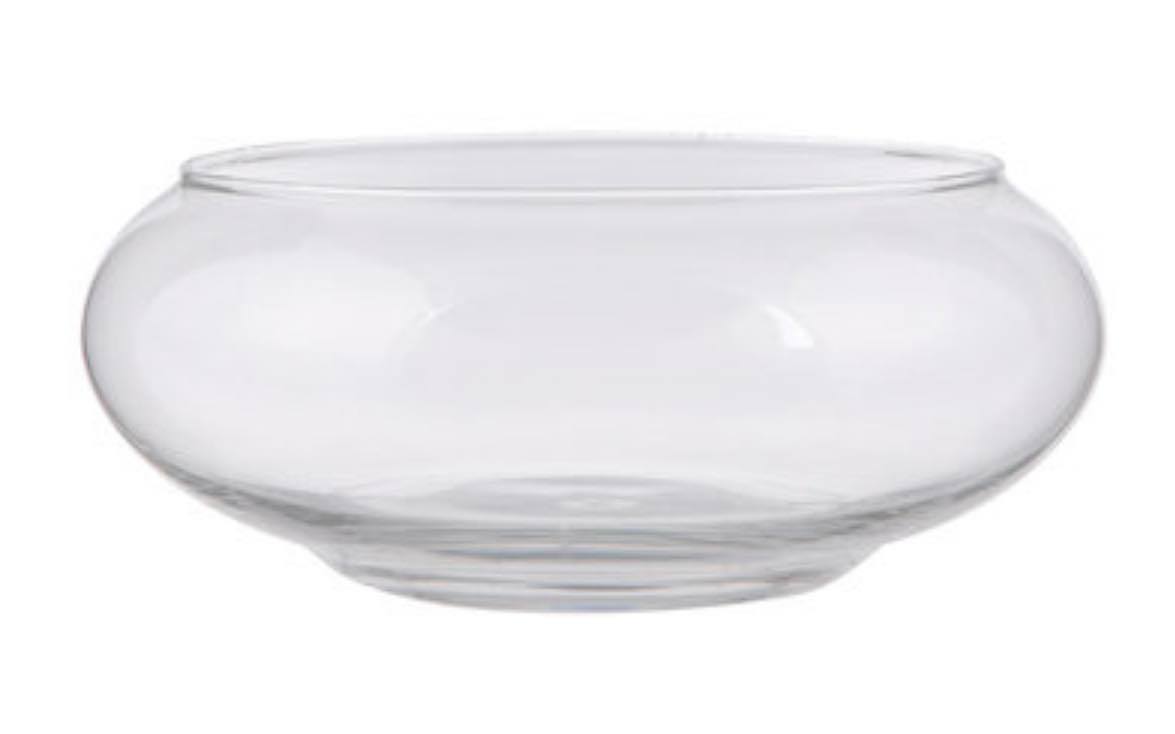 Glass Bowl Vase Rigby Wedding Rentals