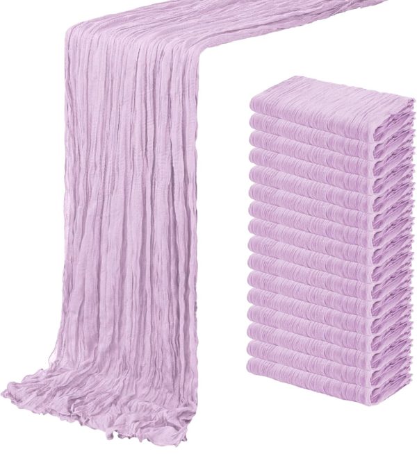 Cheesecloth Table Runner - Image 12