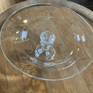 Clear Glass Dessert Stand